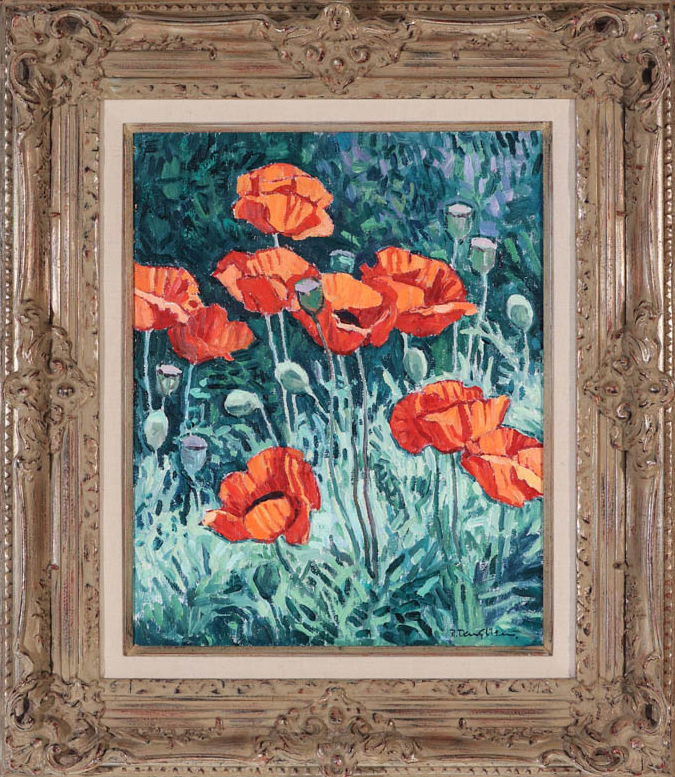ROBERT-DAUGHTERS-(1929-2013)-OIL-ON-CANVAS KC art collection management services